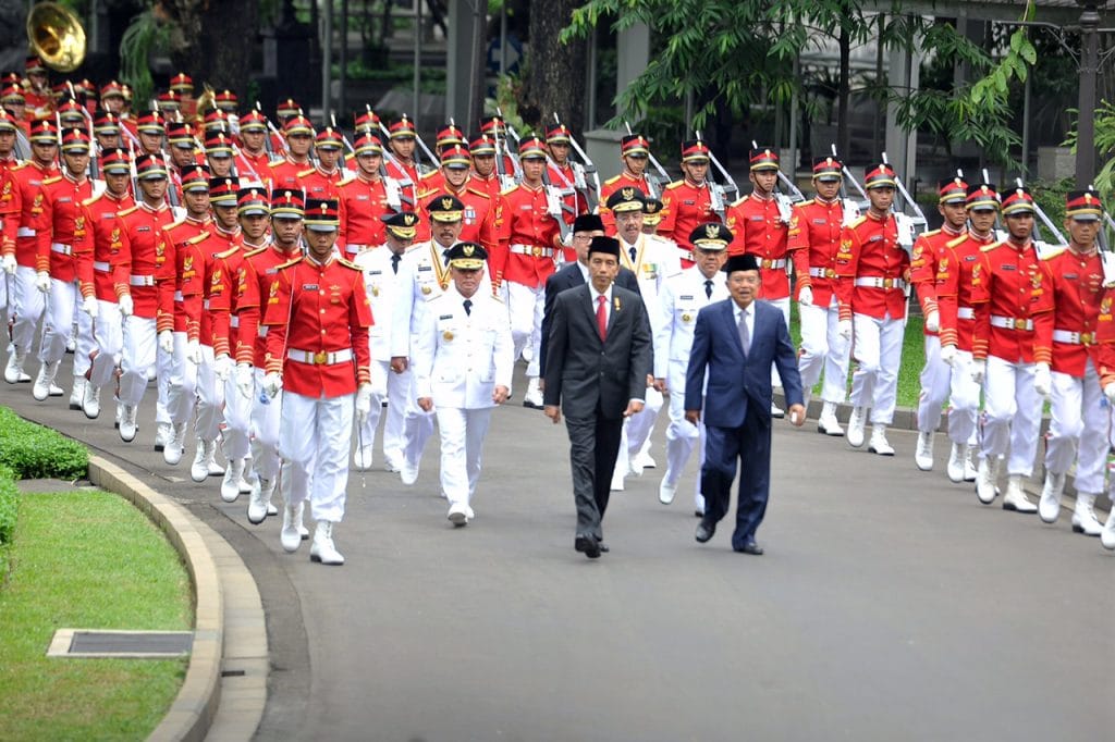 Persiapan pelantikan Persiapan pelantikan Gubernur Kepri di gedung istana Presiden RI